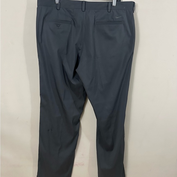 Nike Golf Tour Performance Dri-Fit Pants Flat Front Solid Gray Men's Size 38X32 - Picture 1 of 5